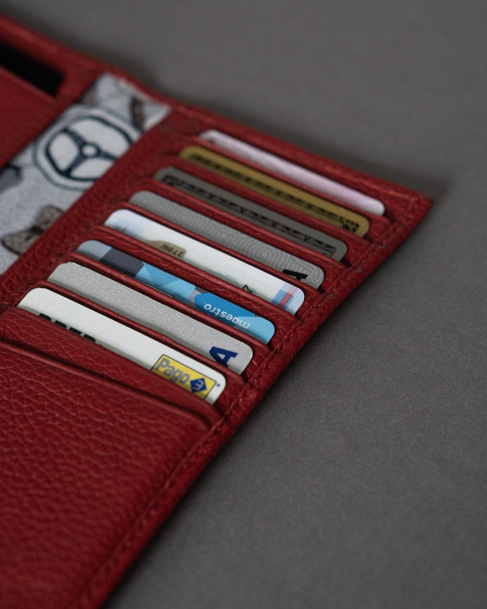 GLOBETROTTER - Full-grain leather card holder – THE OUTLIERMAN