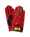 THE OUTLIERMAN gloves MULSANNE 24 Hours of Le Mans - Driving Gloves - Racing Red/Modena Yellow