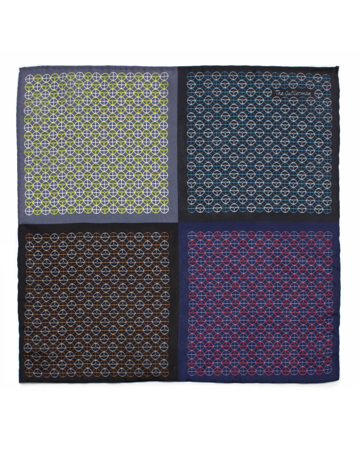 Icon - Four Quarter Silk Pocket Square - Ties – THE OUTLIERMAN